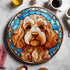 Cockapoo Golden Glass Suncatcher Worktop Saver